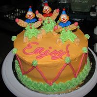 Class Clown Cake My attempt at the clown cake in Course 1