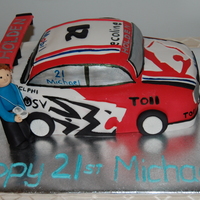 Garth Tander's V8 Super Car This is a replica of Garth Tander's Holden V8 super car