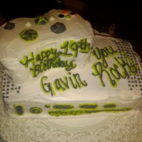 Boys And Their Video Games tried to make it look like an xbox gaming unit =the birthday boy liked it