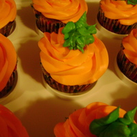 Carrto Cake Cupcakes Carrot cake cupcakes made for coworkers birthday.