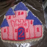 Princess Bella's Castle Cake 