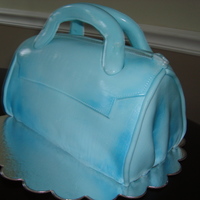 Blue Hand Bag This was fun to make!! Thanks for looking.