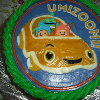 Team Umizoomi This is my first frozen butter cream transfer. For my Son's 3ed birthday.