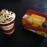 Tim Hortons Cafe Mocha Thanks to mkolmar for the great idea of these cafe mochas!I made 30 of them -10 chocolate fudge w/ cookies n cream whipped filling &...