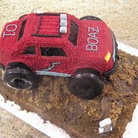 Monster Truck Cake 