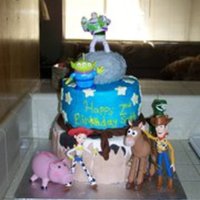 Toy Story Birthday Cake So my son recently turned 2, and he is obsessed with toy story, so I looked around here on cake central to get some ideas for toy story...