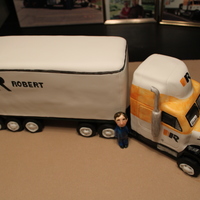 Robert Transport This was a cake requested by my boss (at my day job) for his father in law who worked for the company for most of his life. The replica of...