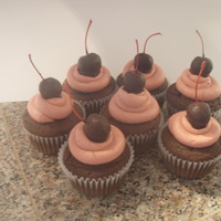 Choc. Covered Cherries!! Got this idea from a fellow CCer!! Thank you for the inspiration!!! I think they turned out way cute!!