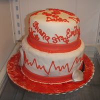 Thank You Cake My son goes to the hospital every friday to have an infusion and the nurses are always great!! So I made them a thank you cake...didn'...