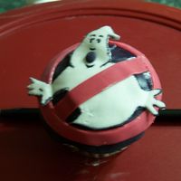 Ghostbusters My first attempt at fondant and making it. It's marshmallow, and now I love fondant.