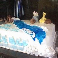 Ice Age This cake is covered with fondant. The characters are made from fondant then I painted them with food coloring. This was my first time...