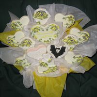 Wedding Cookie Bouquet 