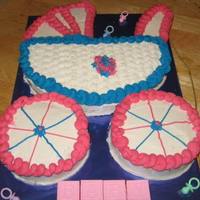 Baby Carriage This was done for a baby shower.