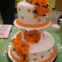 2Tier With Roses 