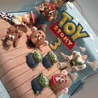 Toy Story Toy Story birthday cake and edible