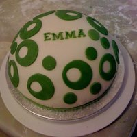 Green Cake birth day