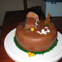 1St Halloween Cake 