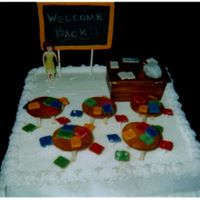 Back To School This pic is a little better than the one I submitted for the contest. At least you can see the colors better. the teacher's desk and...