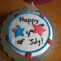 4Th_Of_July_Weekend_024.jpg Almond cake covered in fondant and also the stars and are made in fondant...everything else is almond frosting.