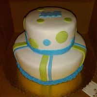 Baby Shower Cake Train Theme 