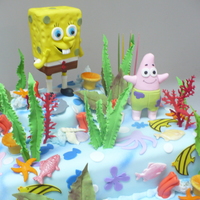 Bob All made in gum paste.