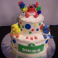 Baby Sesame Street Cake 