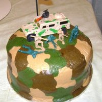 Camo Cake This is one out 4 cakes I done in about 20 hours.