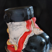 Fireman Boots And Bunkers inspired by another CCer - thanks for looking and sharing your ideas!