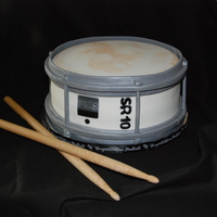 Snare Drum Graduation Cake 