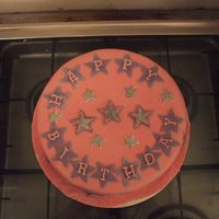 2Nd Fondant Iced Cake The cake is a chocolate mud cake covered in chocolate buttercream and then fondant icing. There are a few imperfections but this is only my...
