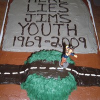 Over The Hill B'day Over the Hill B'day CakeChocolate cake with all Buttercrem Icing