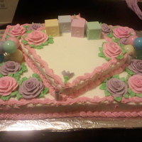 Lettys Baby Shower i love doing roses Makes great practice......lol