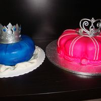 Twin Pillow Cakes Prince & Princess Pillow Cakes that we made for a set of twins. I made the princess cake and my amazing hubby made the prince cake. It...