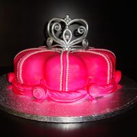 Princess Pillow With Tiara This is one of the two cakes that we made for a set of twins; princess for the girl and prince for the boy. Tiara is made of a gumpaste/...