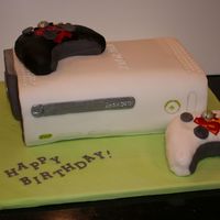 Xbox Cake This cake was fun but time consuming. I have only been decorating for 2 months and am VERY happy with how this turned out. I can see all of...