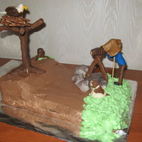 Eagle Cake I made this cake for an 80th birthday. He is an accomplished photographer and they wanted a cake that showed his passion. I also added his...