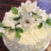 Anniversary Cake Created the roses inspired by Alan Dunn. Baked the cake to celebrate our 15th wedding anniversary.