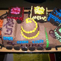 The Lolly Train This is my first train cake for my friend's son's 4th birthday. I am always so picky about my work, so if anybody has any...