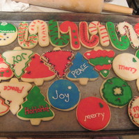 Christmas Cookies NFSC with glace