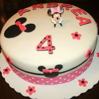 Minny Mouse Birthday Cake 
