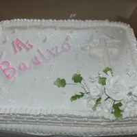 Baptism Cake 