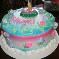 Tinker Bell Birthday Cake 