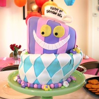 Alice In Wonderland Cake 
