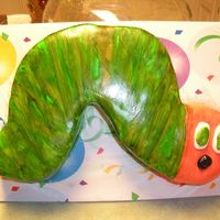 Very Hungrey Caterpillar This was a cake that was for a 1st birthday.