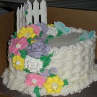 Final Cake This is my final cake for my Course 2 Wilton class