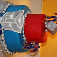 Transformers Cake I copied this cake from ladywax05. I did this for my ds 6th bday yesterday and I love how it turned out. I'm just a beginner and I...