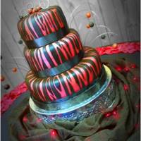 Zebra Wedding Cake Zebra Wedding Cake