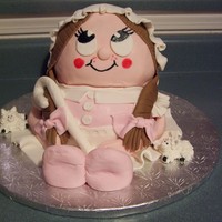 Little Bo Peep I made this for my daughter's third birthday. She liked it so much, she cried when we cut into it.