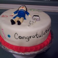 Farewell I made this cake for my former boss and friend. She became a court reporter.