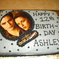 Twilight Birthday Cake 